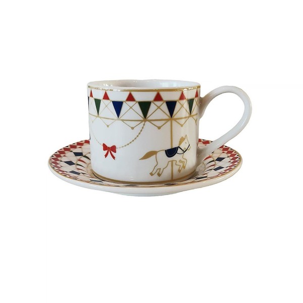 Zestaw do śniadań Rose&Tulipani XMAS CAROUSEL (350 ml)