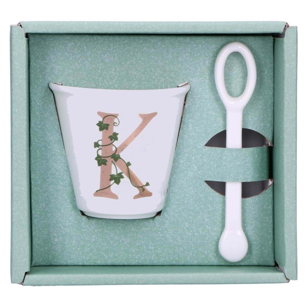 Filiżanka z łyżeczką La Porcellana Bianca UNICO (75 ml)