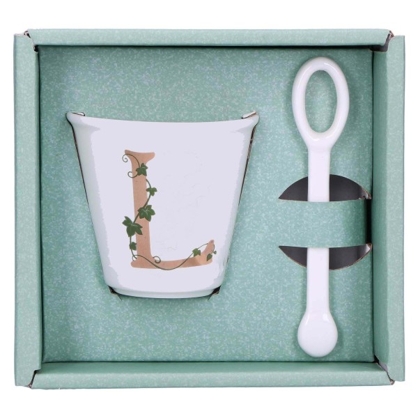 Filiżanka z łyżeczką La Porcellana Bianca UNICO (75 ml)