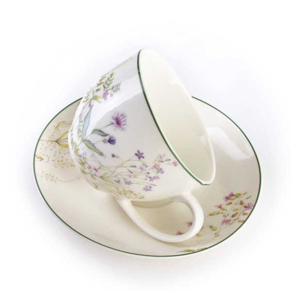 Filiżanka ze spodkiem Affekdesign FACCIA VERDE (250 ml)