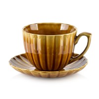 Filiżanka ze spodkiem Affekdesign EVIE HONEY (300 ml)