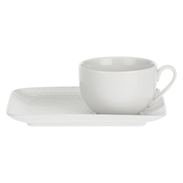 Zestaw do śniadań La Porcellana Bianca APEREGINA (300 ml)