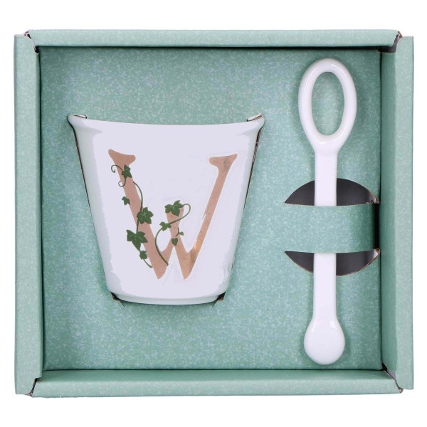 Filiżanka z łyżeczką La Porcellana Bianca UNICO (75 ml)