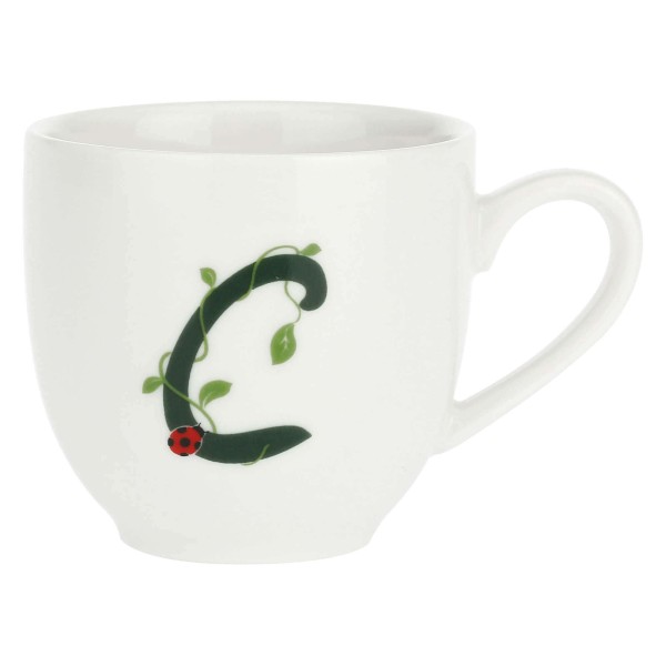 LA PORCELLANA BIANCA SOLOTUA Чашка з блюдцем 90 мл, візерунок C