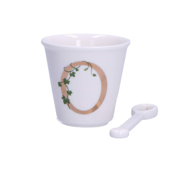 Filiżanka z łyżeczką La Porcellana Bianca UNICO (75 ml)