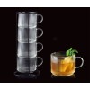 Набір з 4 чашок PETER на підставці 350 мл