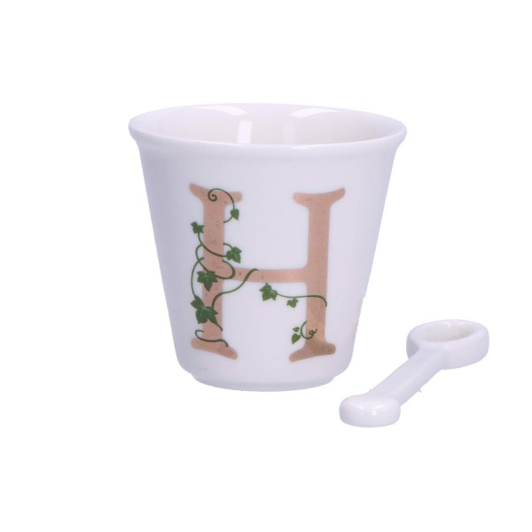 Filiżanka z łyżeczką La Porcellana Bianca UNICO (75 ml)