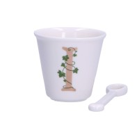 Filiżanka z łyżeczką La Porcellana Bianca UNICO (75 ml)