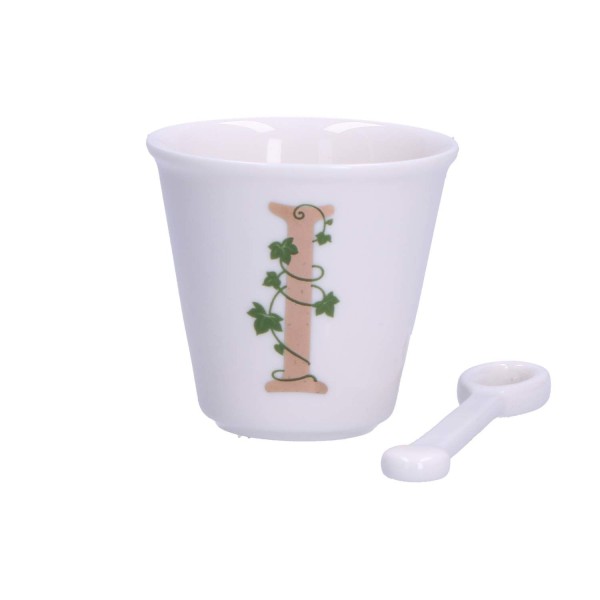 Filiżanka z łyżeczką La Porcellana Bianca UNICO (75 ml)