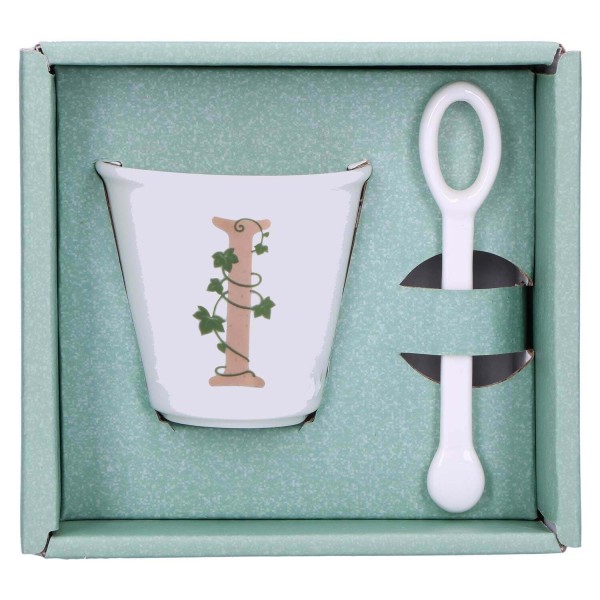 Filiżanka z łyżeczką La Porcellana Bianca UNICO (75 ml)