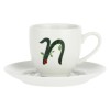LA PORCELLANA BIANCA SOLOTUA Чашка з блюдцем 90 мл, малюнок N