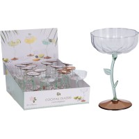 Елегантні коктейльні келихи з полістиролу 16 см, 2 дизайни на вибір