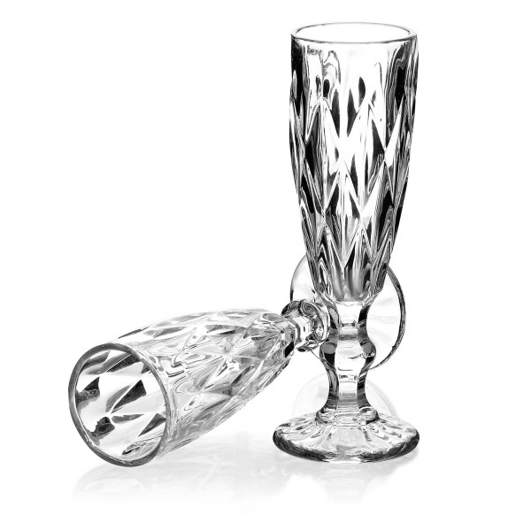 Zestaw kieliszków do szampana Affekdesign ELISE CLEAR (6 szt., 180 ml)