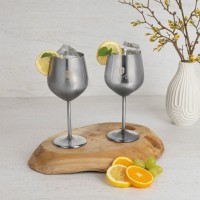 Келихи для вина Berlinger Haus BH-8661 Matte Black Collection