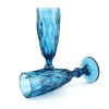 Komplet kieliszków do szampana Affekdesign ELISE BLUE (6 szt., 180 ml)