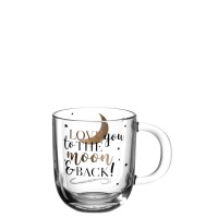 0,4 л склянка Люблю тебе... EMOZIONE