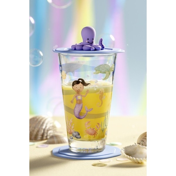 Szklanka z pokrywą i spodkiem Leonardo BAMBINI AVVENTURA (300 ml)