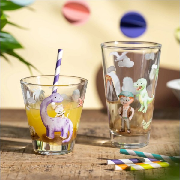 Szklanka z pokrywą i spodkiem Leonardo BAMBINI AVVENTURA (300 ml)