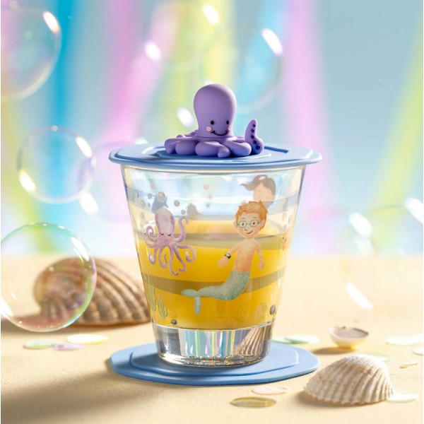 Szklanka z pokrywą i spodkiem Leonardo BAMBINI AVVENTURA (215 ml)