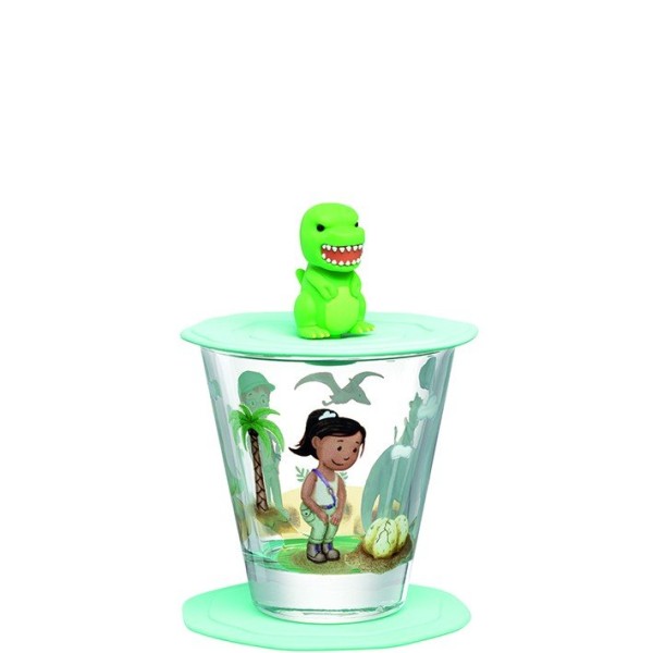 Szklanka z pokrywą i spodkiem Leonardo BAMBINI AVVENTURA (215 ml)