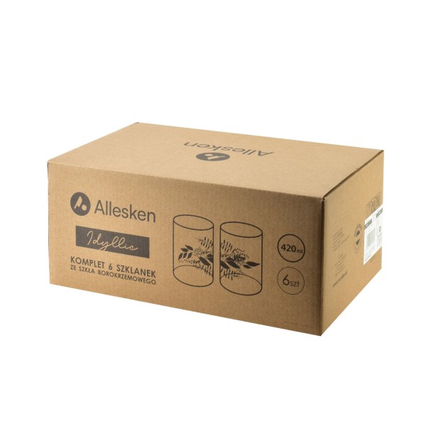 ІДИЛІЧНИЙ Набір із 6 склянок 420 мл