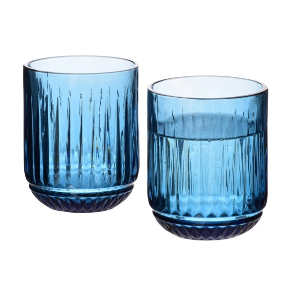ELISE BLUE Набір із 4 склянок 260 мл 7,5x9,4 см