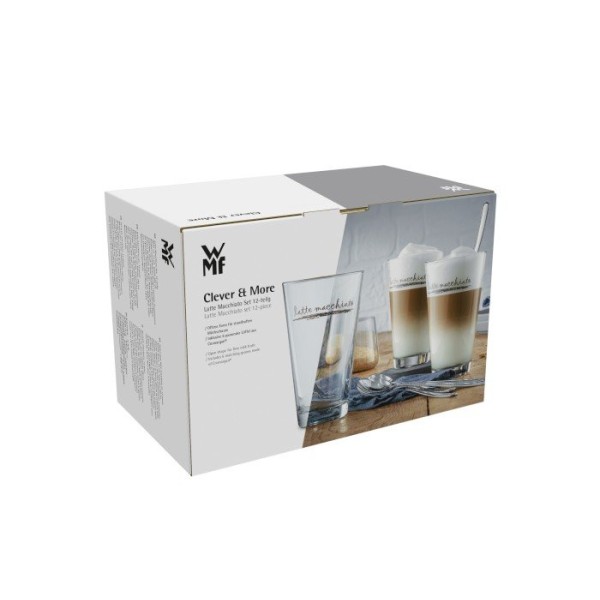 Zestaw szklanek do latte macchiato WMF (6 sztuk)