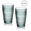 Komplet szklanek Mondex ELLA GREEN (4 szt., 370 ml)