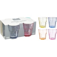 Szklanki do napojów Mondex 300 ml (4 szt., 4 kolory do wyboru)