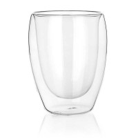 Термосклянка з подвійними стінками 300 мл для кави та напоїв