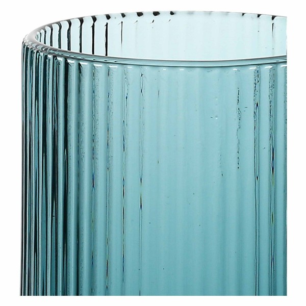 ТРОЯНДА ТА ТЮЛЬПАНИ ЗВИВИСТИЙ Блакитний стакан 260 мл