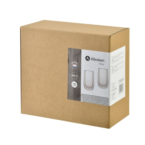 Komplet szklanek Allesken PETER (2 szt., 400 ml)