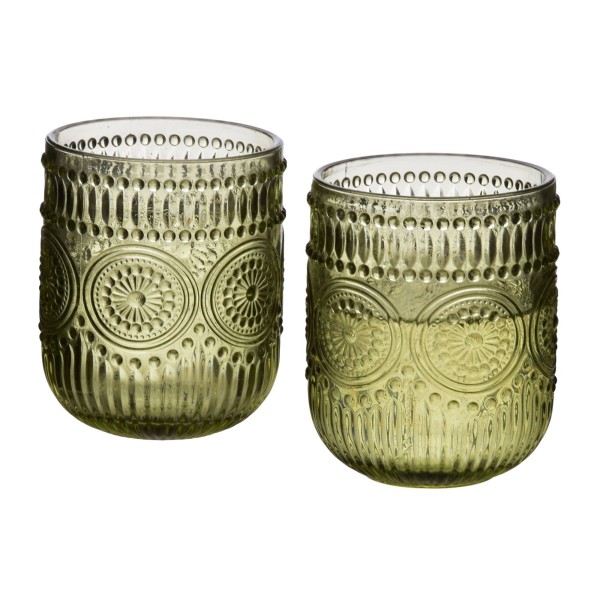 ELISE GREEN Набір із 4 склянок 260 мл 7,5x9,2 см