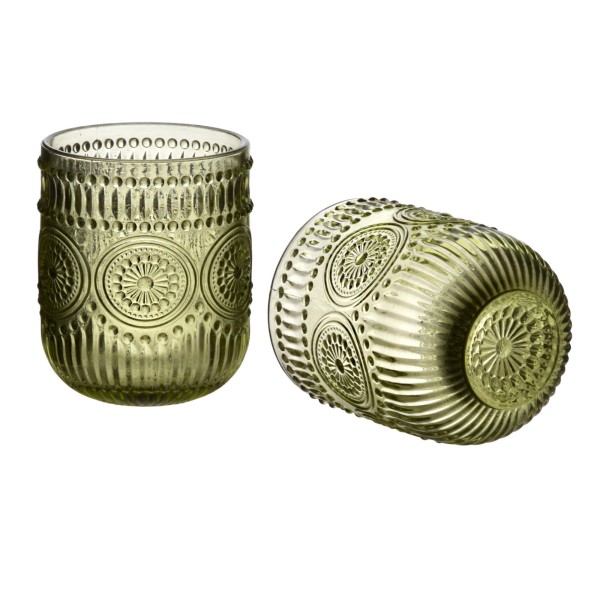 ELISE GREEN Набір із 4 склянок 260 мл 7,5x9,2 см