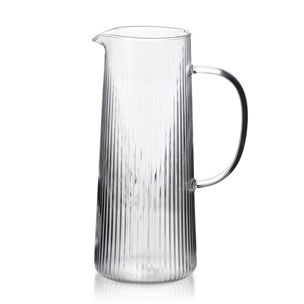 СУЧАСНА КУХНЯ Глечик з боросилікатного скла 1,3 л 9,5x8x23 см