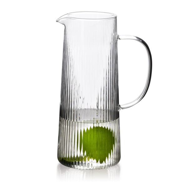 СУЧАСНА КУХНЯ Глечик з боросилікатного скла 1,3 л 9,5x8x23 см