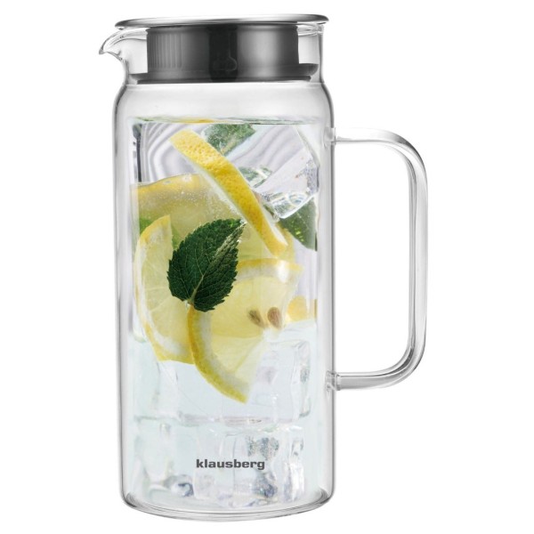 СКЛЯНИЙ ГЛЕЧИК 1.0 Л KLAUSBERG KB-7686