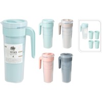 ГЛЕЧИК З 4 ПП ЧАШКАМИ 4 ВИДИ