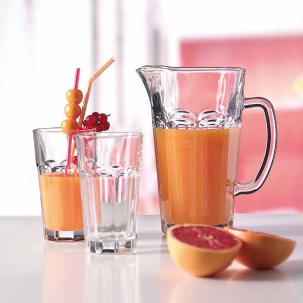 Zestaw dzbanek z szklankami Leonardo Tumbler Rock (7 części)