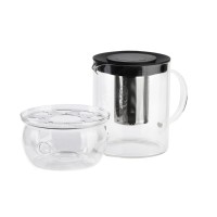 Глечик PETER з нагрівачем та заварювачем 1,1 л