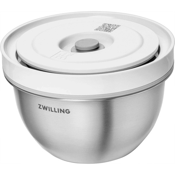 Сталева миска ZWILLING FRESH & SAVE з кришкою 350 мл, срібляста