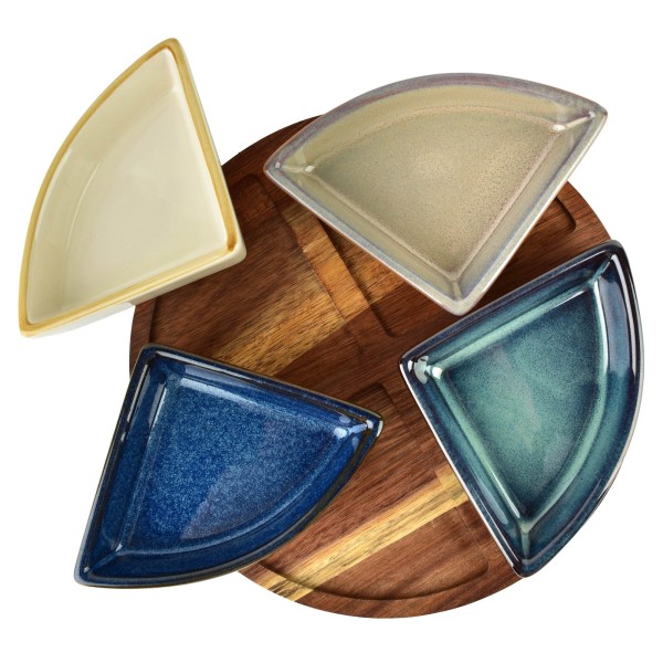 Deska z 4 miskami Allesken MODERN KITCHEN (poj.95 ml)