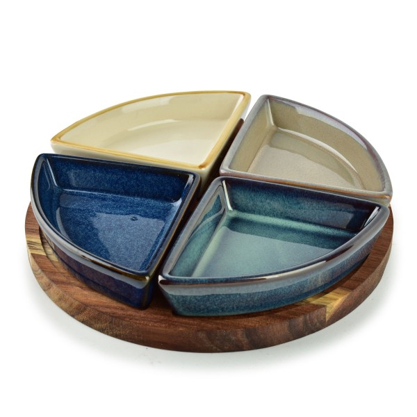 Deska z 4 miskami Allesken MODERN KITCHEN (poj.95 ml)