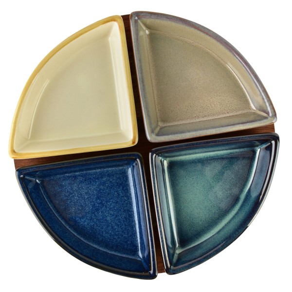 Deska z 4 miskami Allesken MODERN KITCHEN (poj.95 ml)