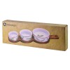 Deska z 3 miskami Allesken MODERN KITCHEN (35x12x1,2 cm)