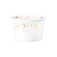 Миска SELTMANN LIBERTY GOLDEN STARS з кришкою 14x9 см