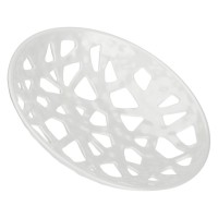 LA PORCELLANA BIANCA TRAIFORI Кругла меламінова миска 36 см