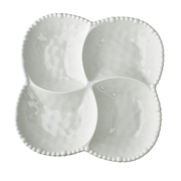 Miska 4‑dzielna Mondex BASIC (25×25×5 cm)