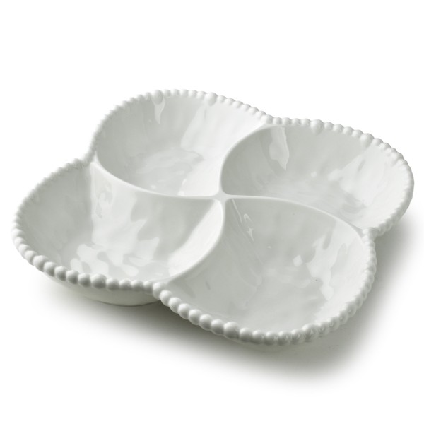 Miska 4‑dzielna Mondex BASIC (25×25×5 cm)