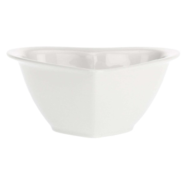 Miska w kształcie serca La Porcellana Bianca CUPIDO (12 cm)